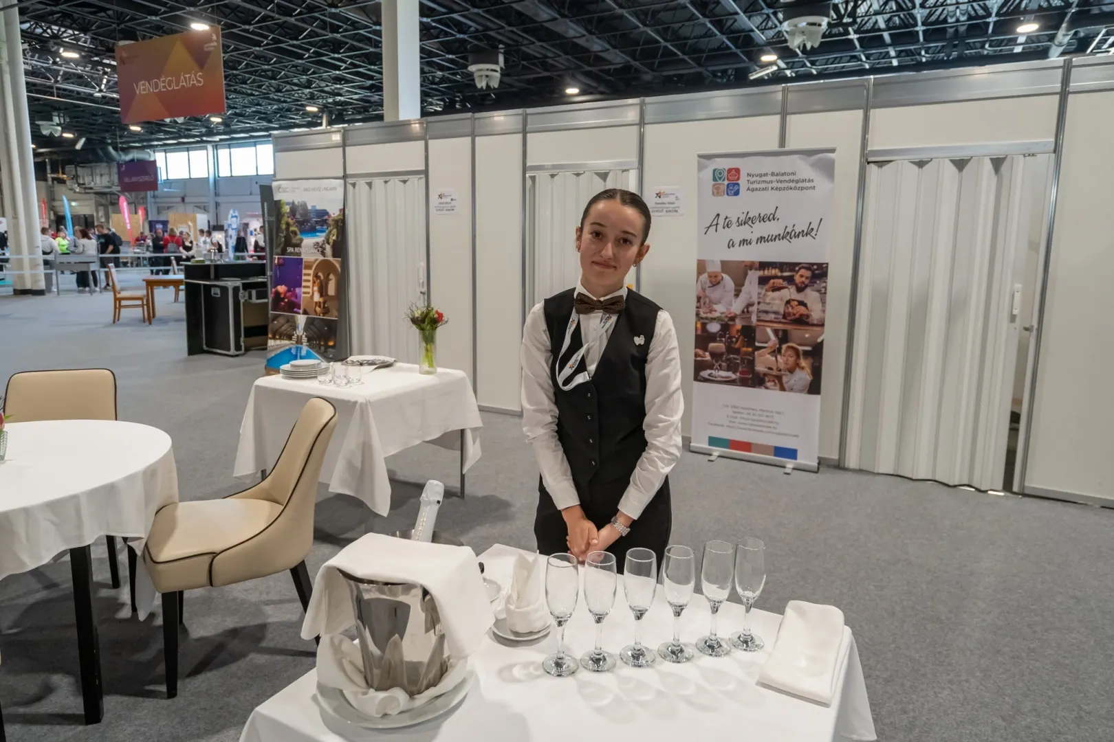 Horváth Gréta a WorldSkills Croatia 2025 versenyen - Kautz Gyula Gazdaságtudományi Kar SZE